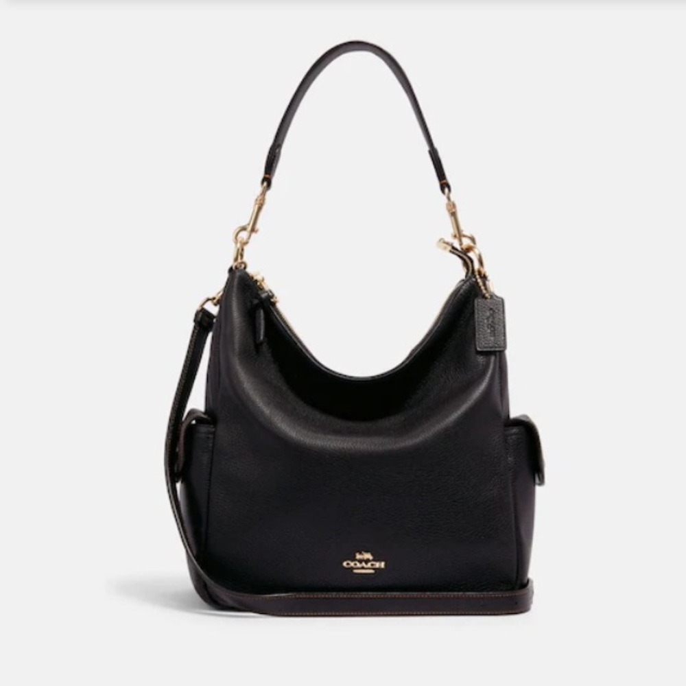 Coach Pennie hobo or crossbody has both straps in excellent condition